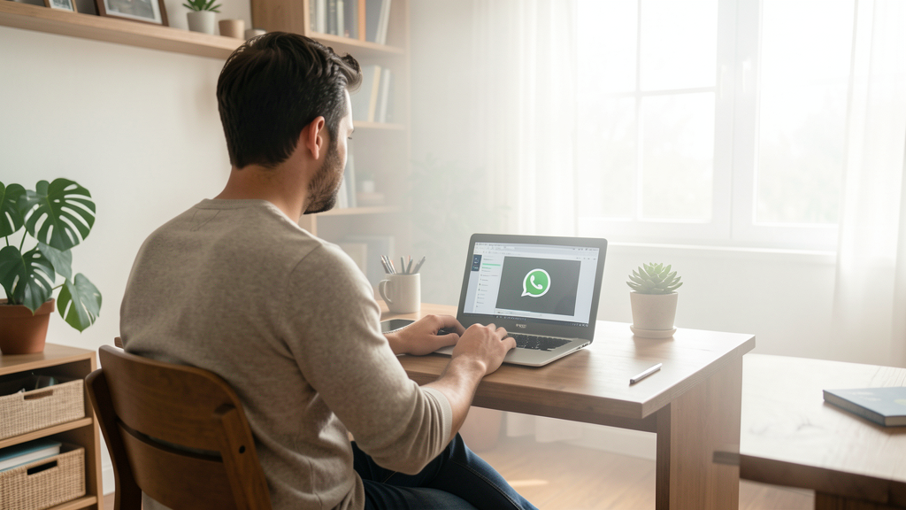 Imagen editorial que ilustra 5 señales de que un 'bot de soporte' en WhatsApp es en realidad un estafador